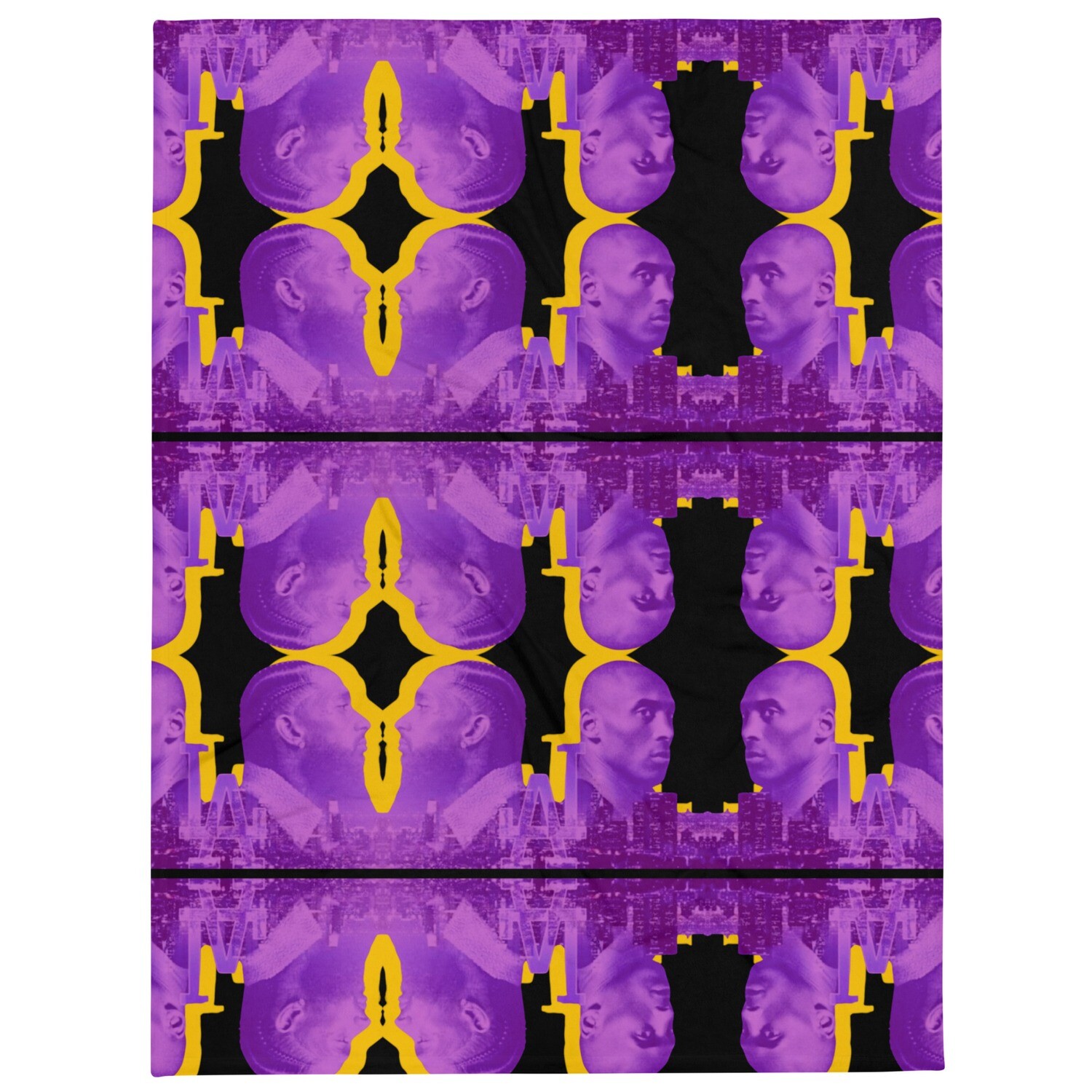 Kobe Hussle Throw Blanket