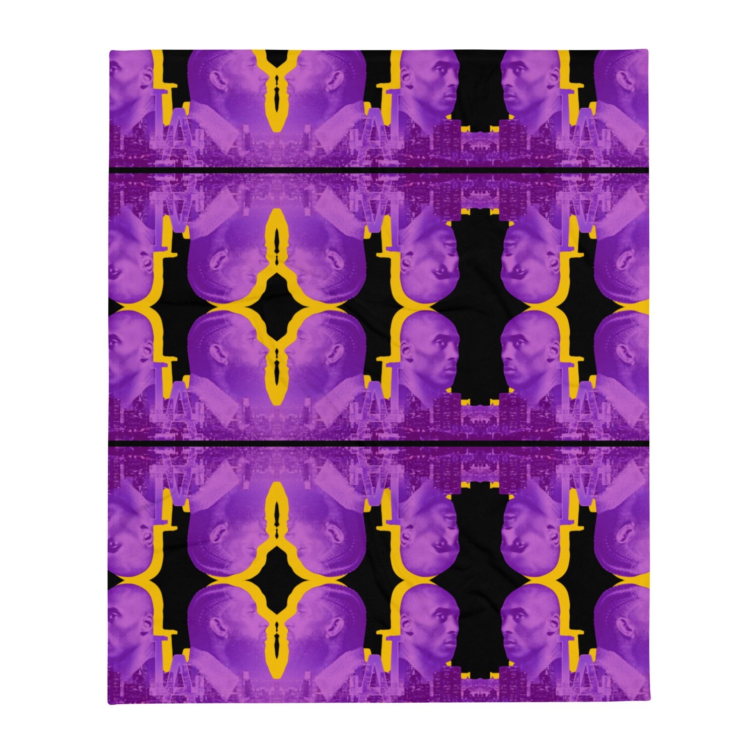 Kobe Hussle Throw Blanket