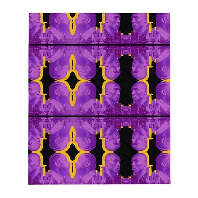 Kobe Hussle Throw Blanket