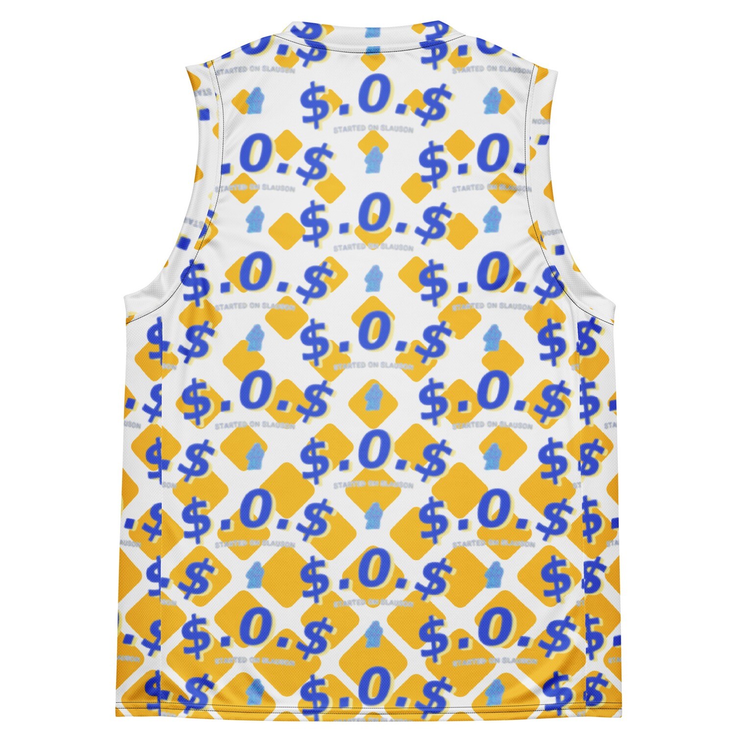 S.O.S basketball jersey