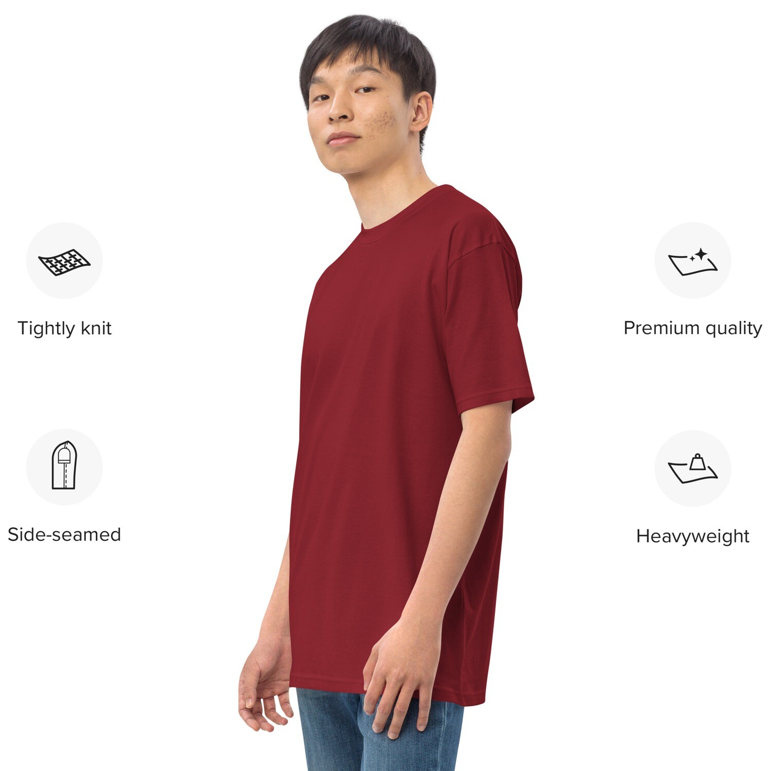 If It Wasn&#39;t For Music Men’s premium heavyweight tee