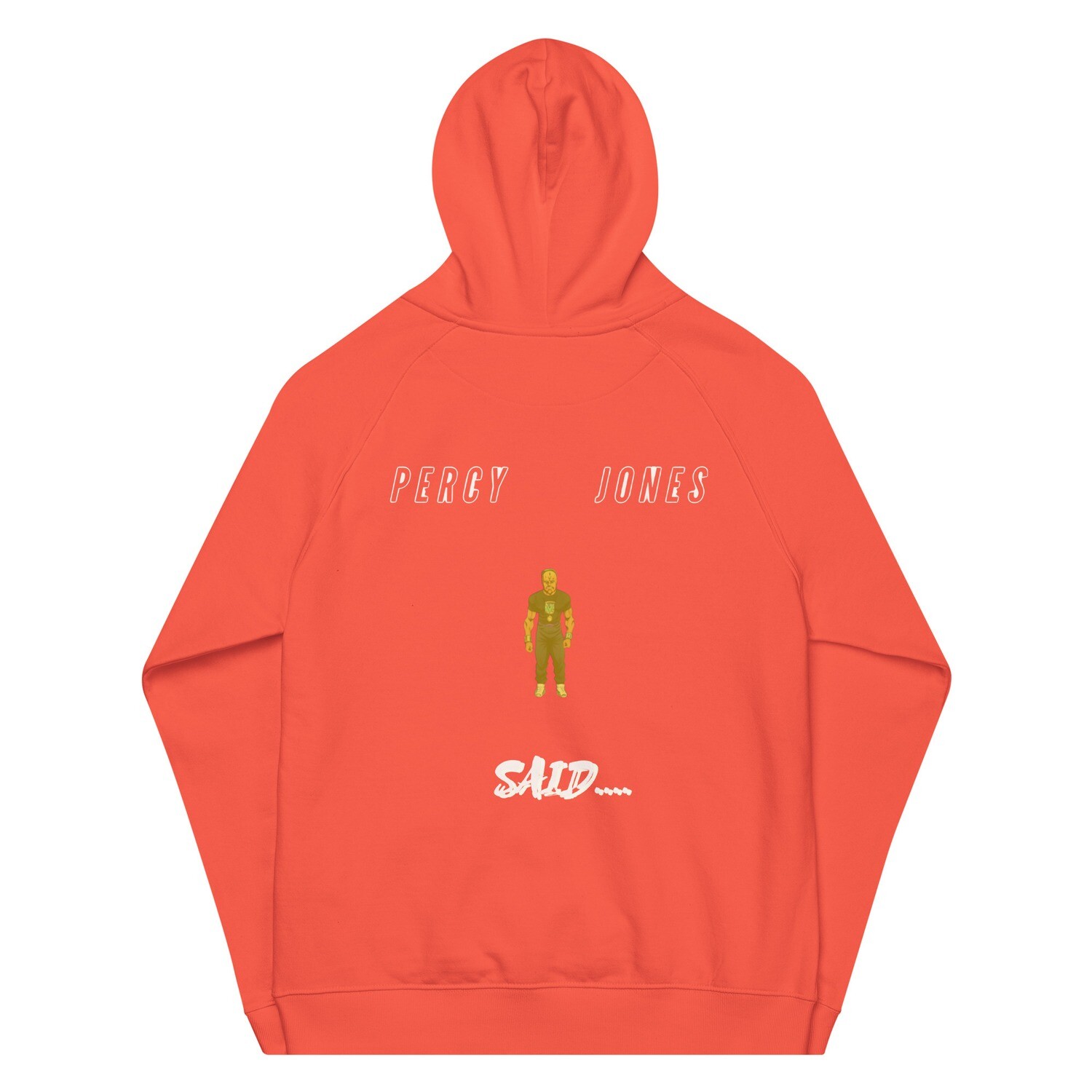 Percy Jones Said eco raglan hoodie