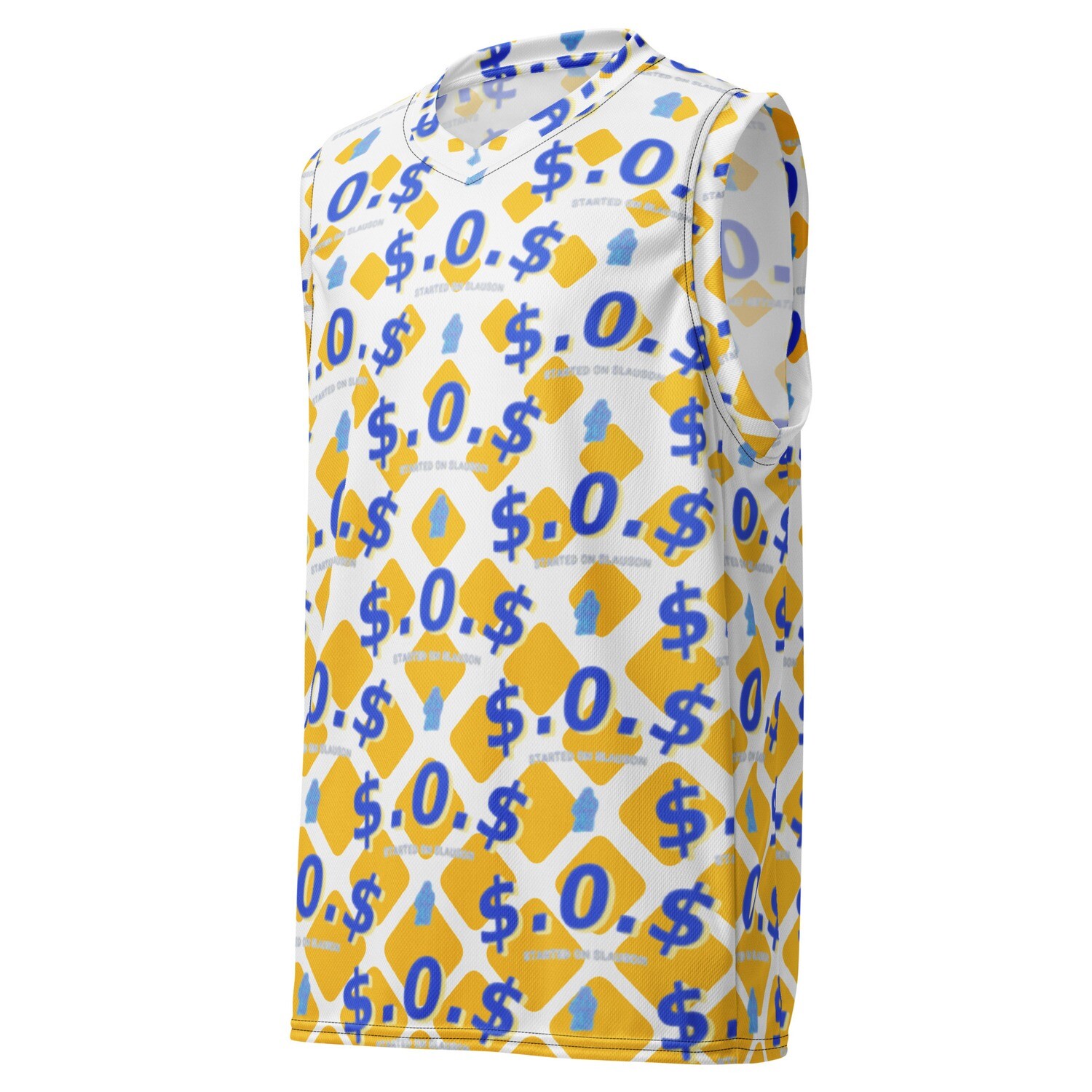 S.O.S basketball jersey