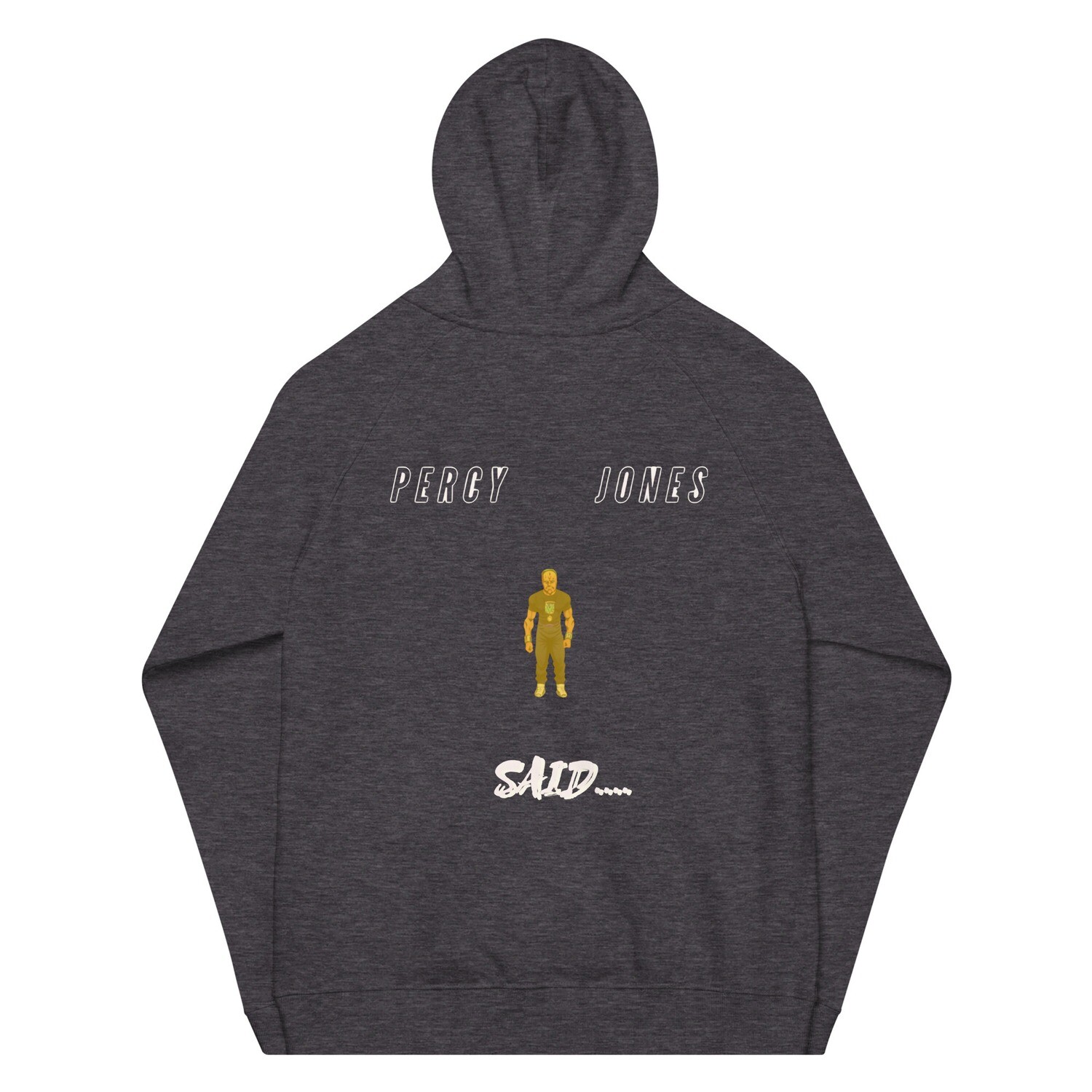 Percy Jones Said eco raglan hoodie