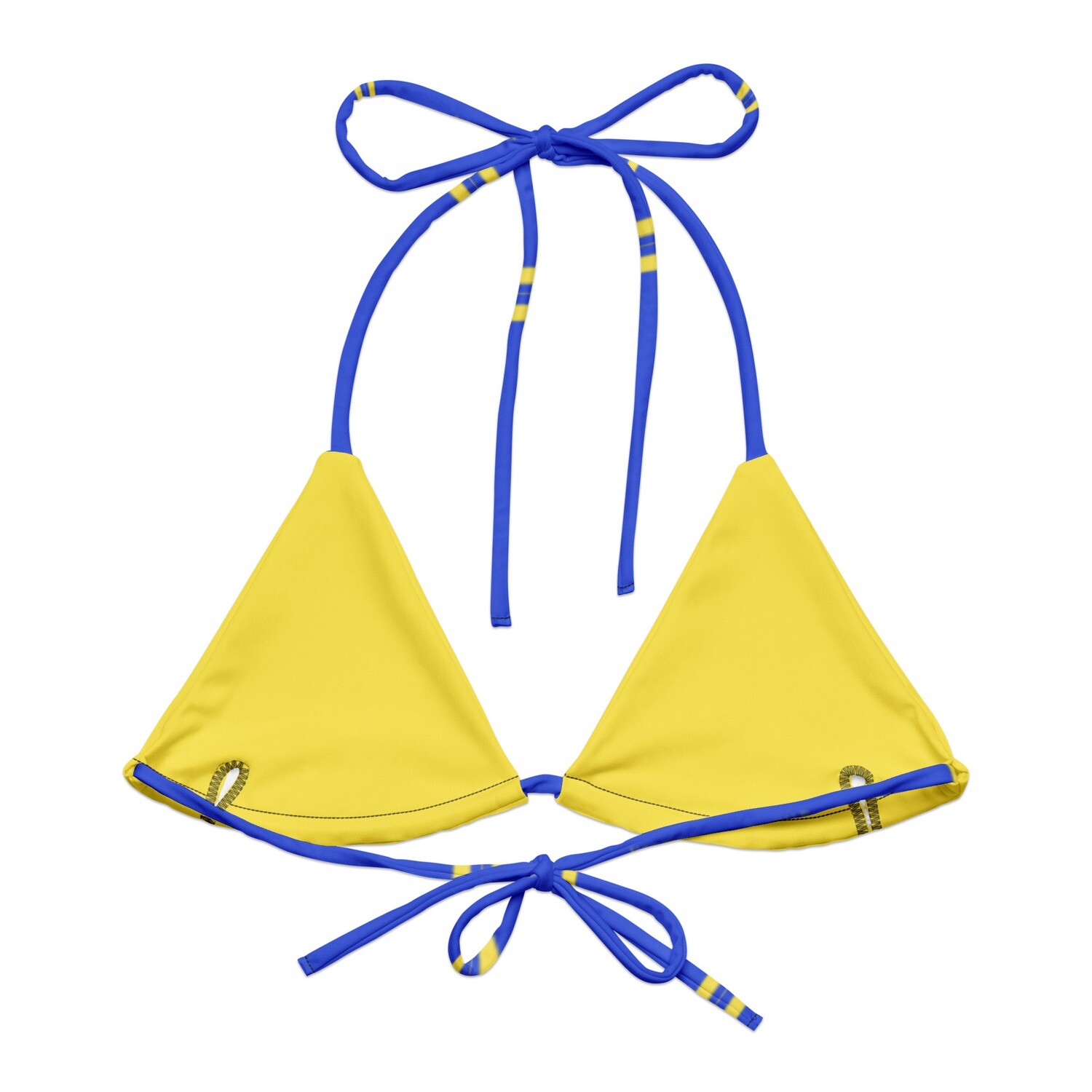 S.O.S string bikini top