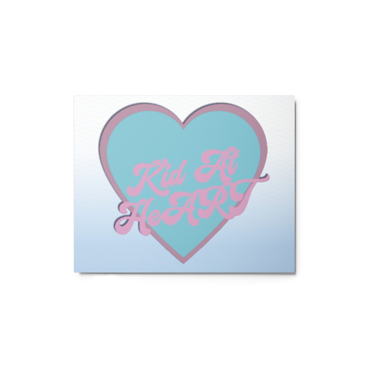 Kid At HeArt Metal prints