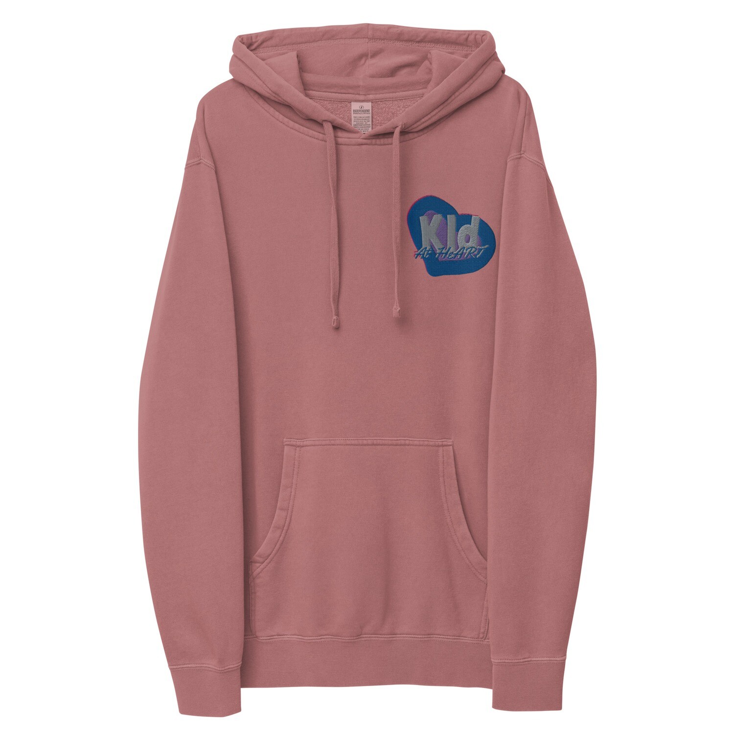 Kid At HeArt pigment-dyed hoodie