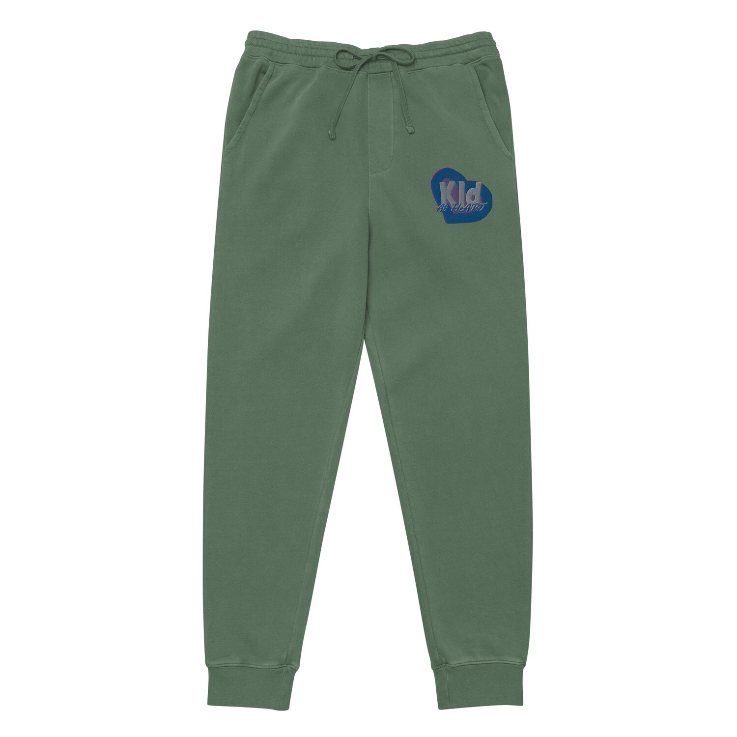 Kid At HeArt pigment-dyed sweatpants