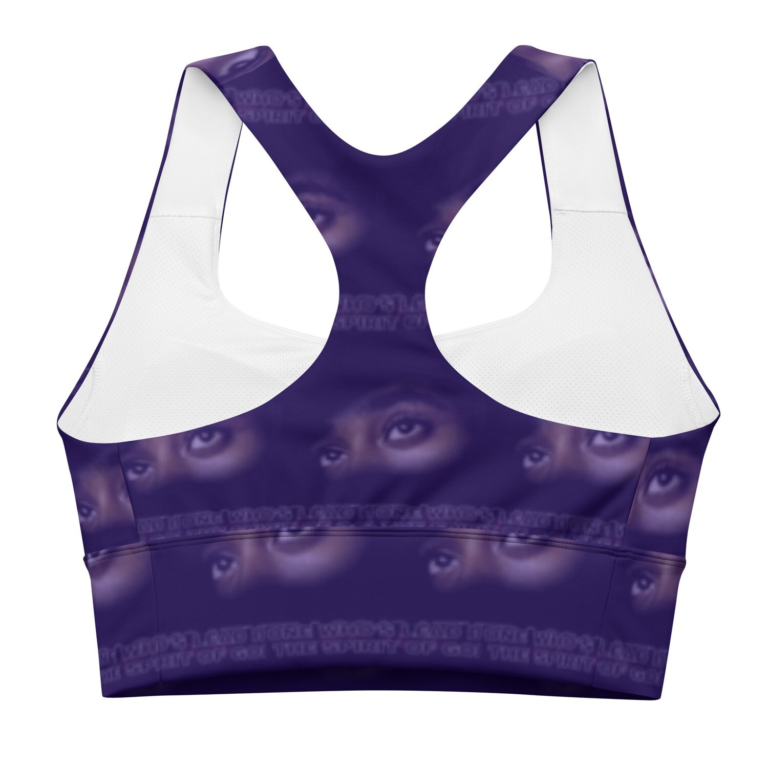 The Eyes Longline sports bra