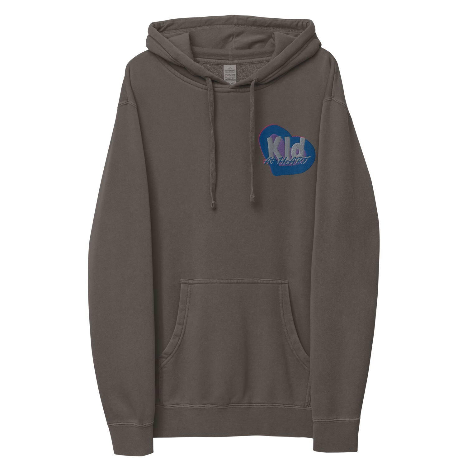 Kid At HeArt pigment-dyed hoodie