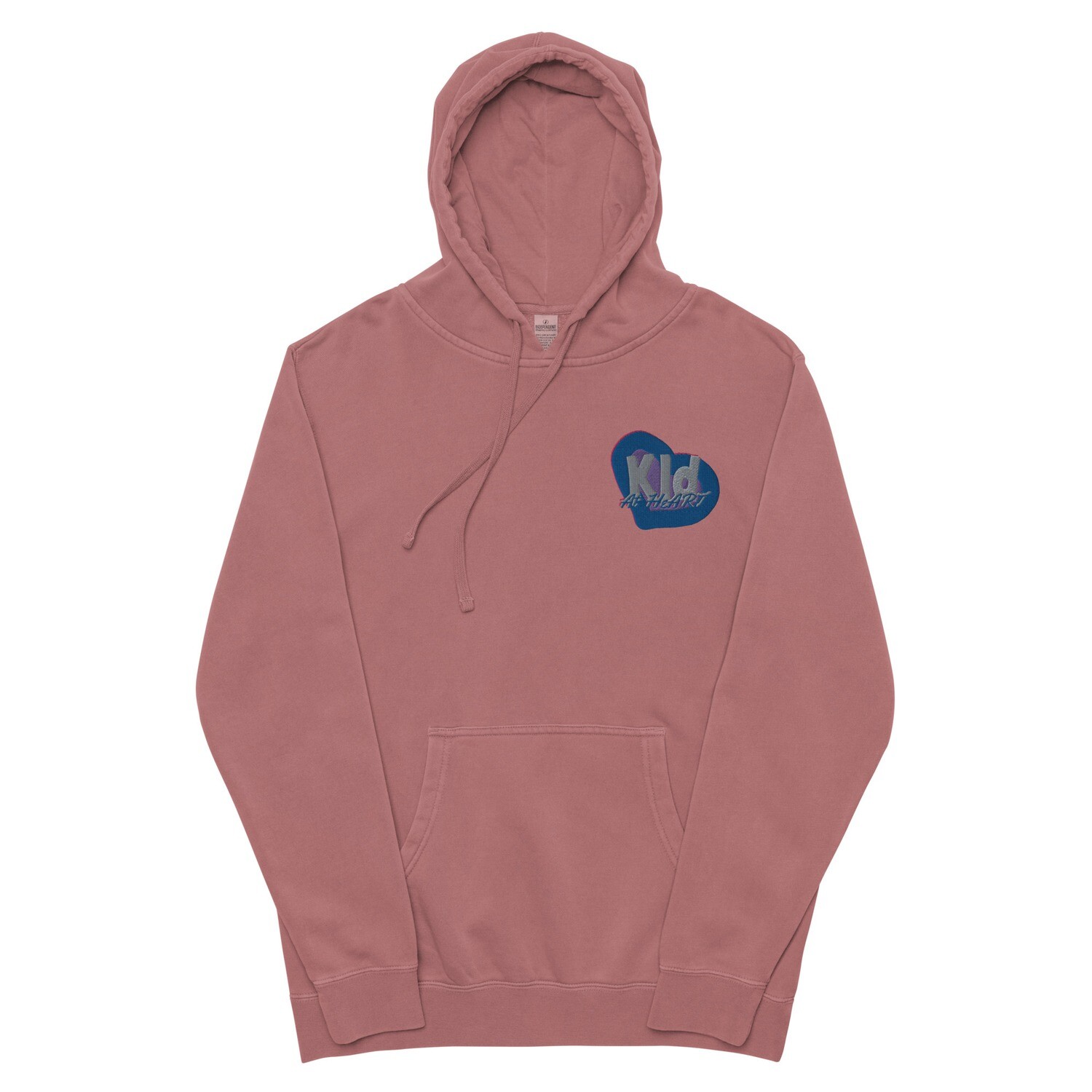 Kid At HeArt pigment-dyed hoodie