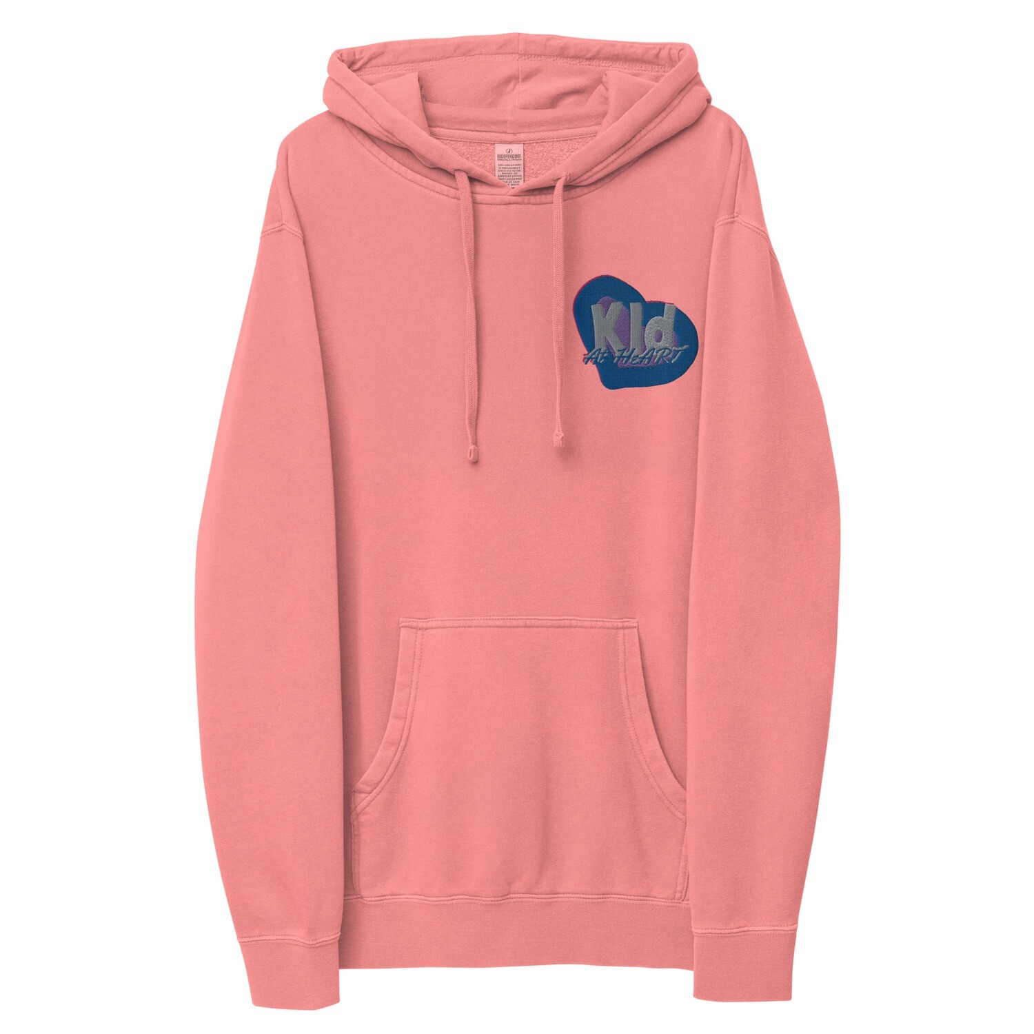 Kid At HeArt pigment-dyed hoodie