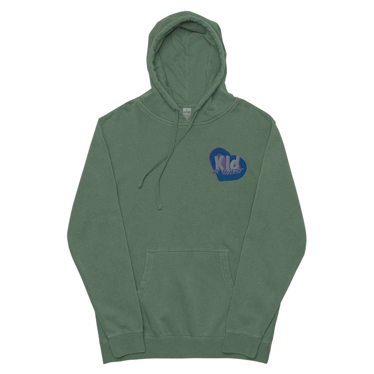 Kid At HeArt pigment-dyed hoodie