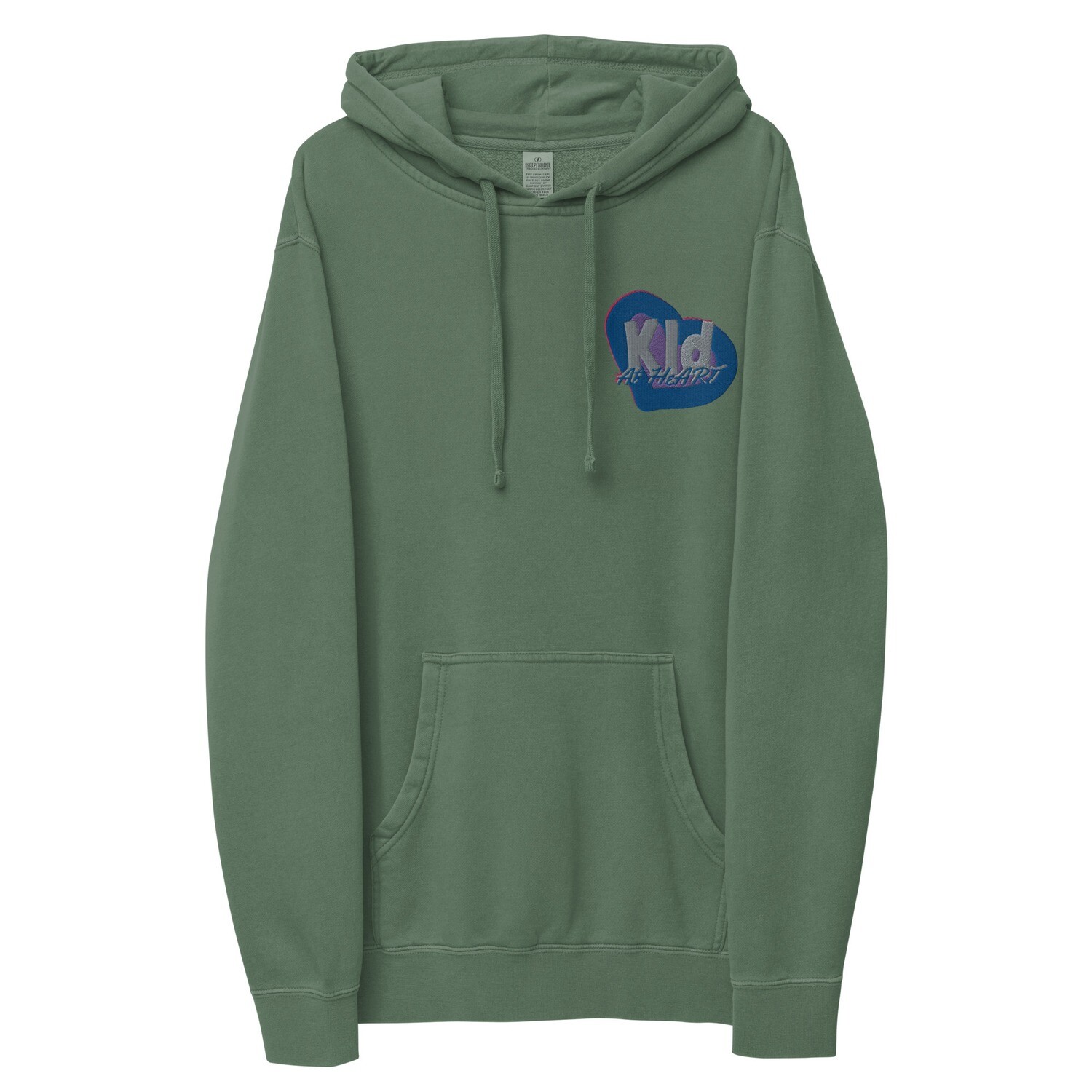 Kid At HeArt pigment-dyed hoodie