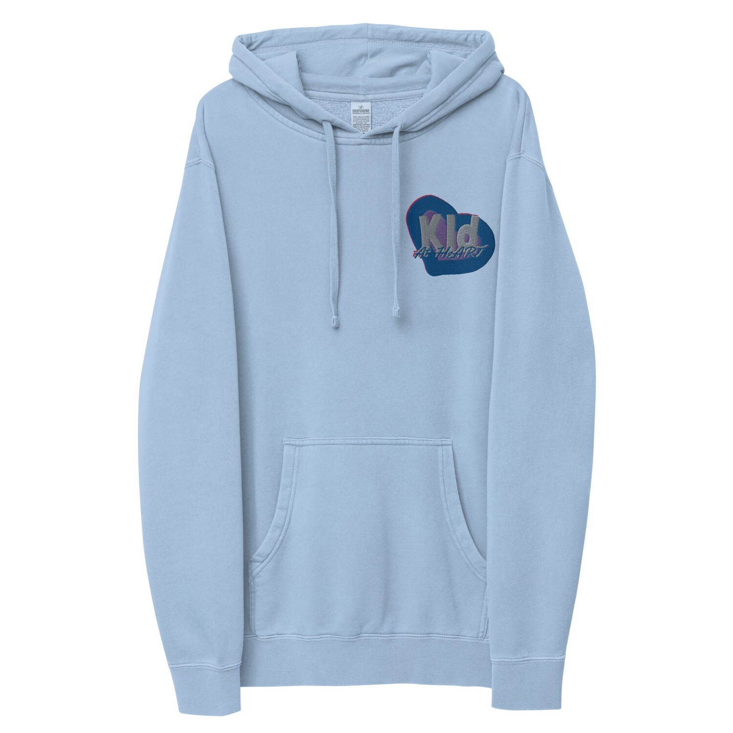 Kid At HeArt pigment-dyed hoodie