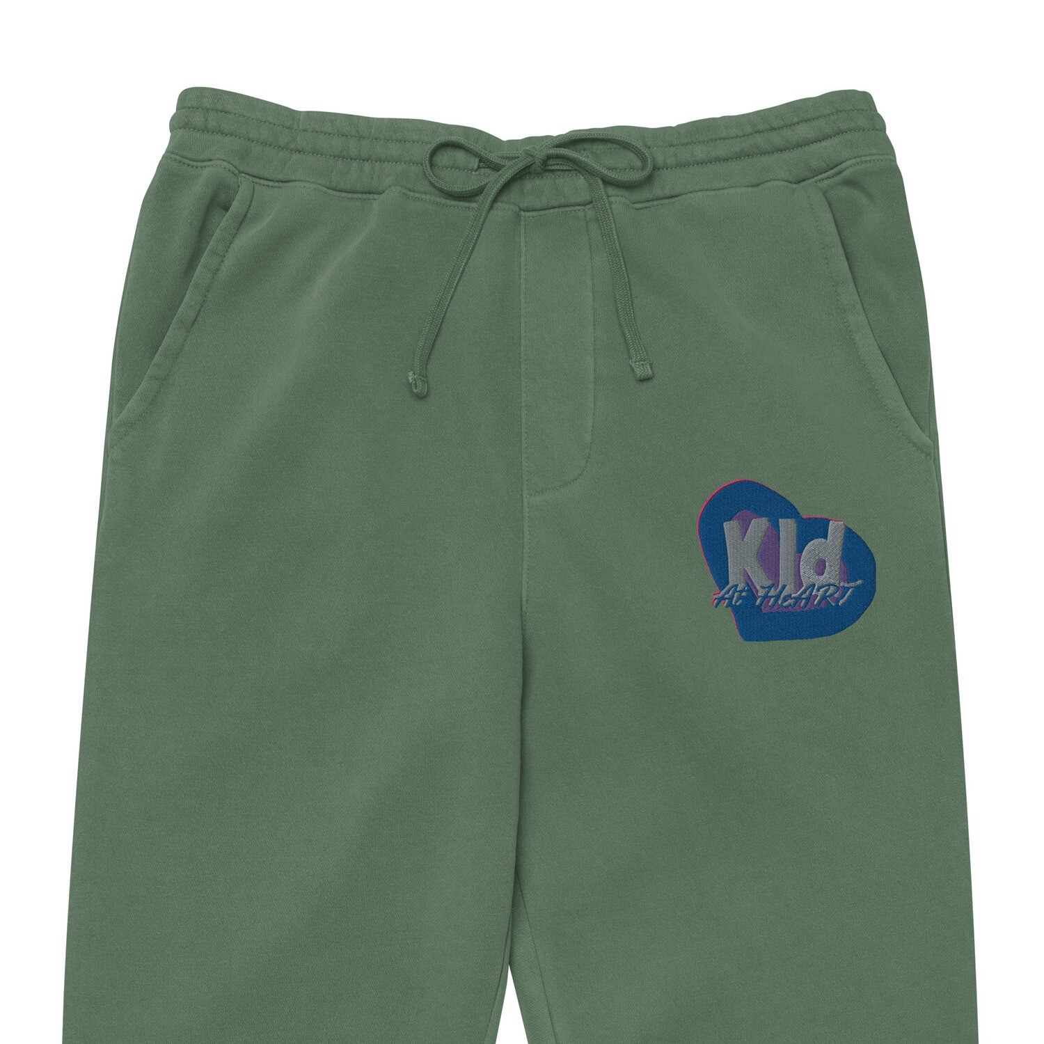 Kid At HeArt pigment-dyed sweatpants