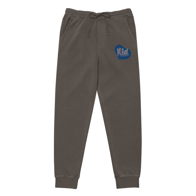 Kid At HeArt pigment-dyed sweatpants