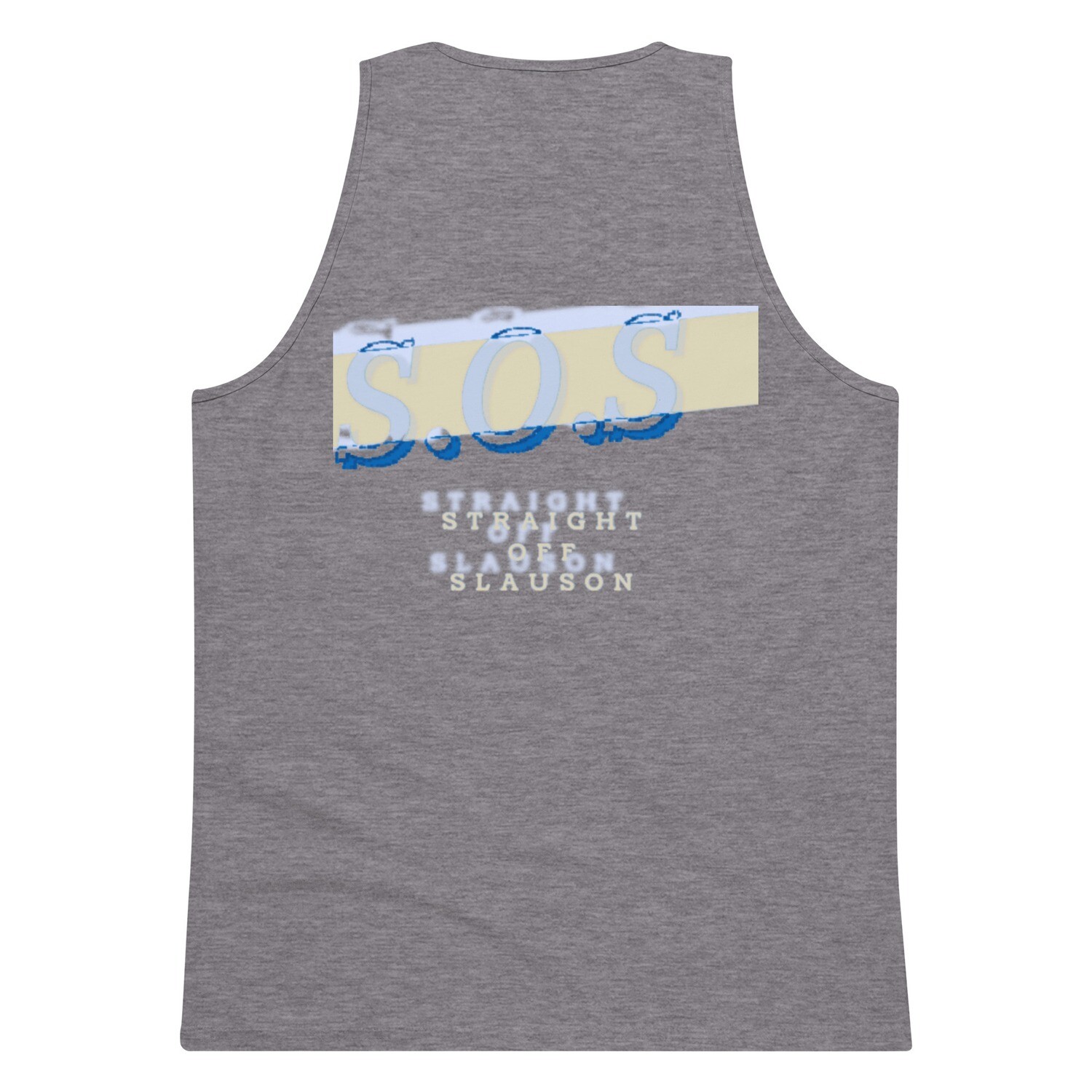 S.O.S Men’s premium tank top