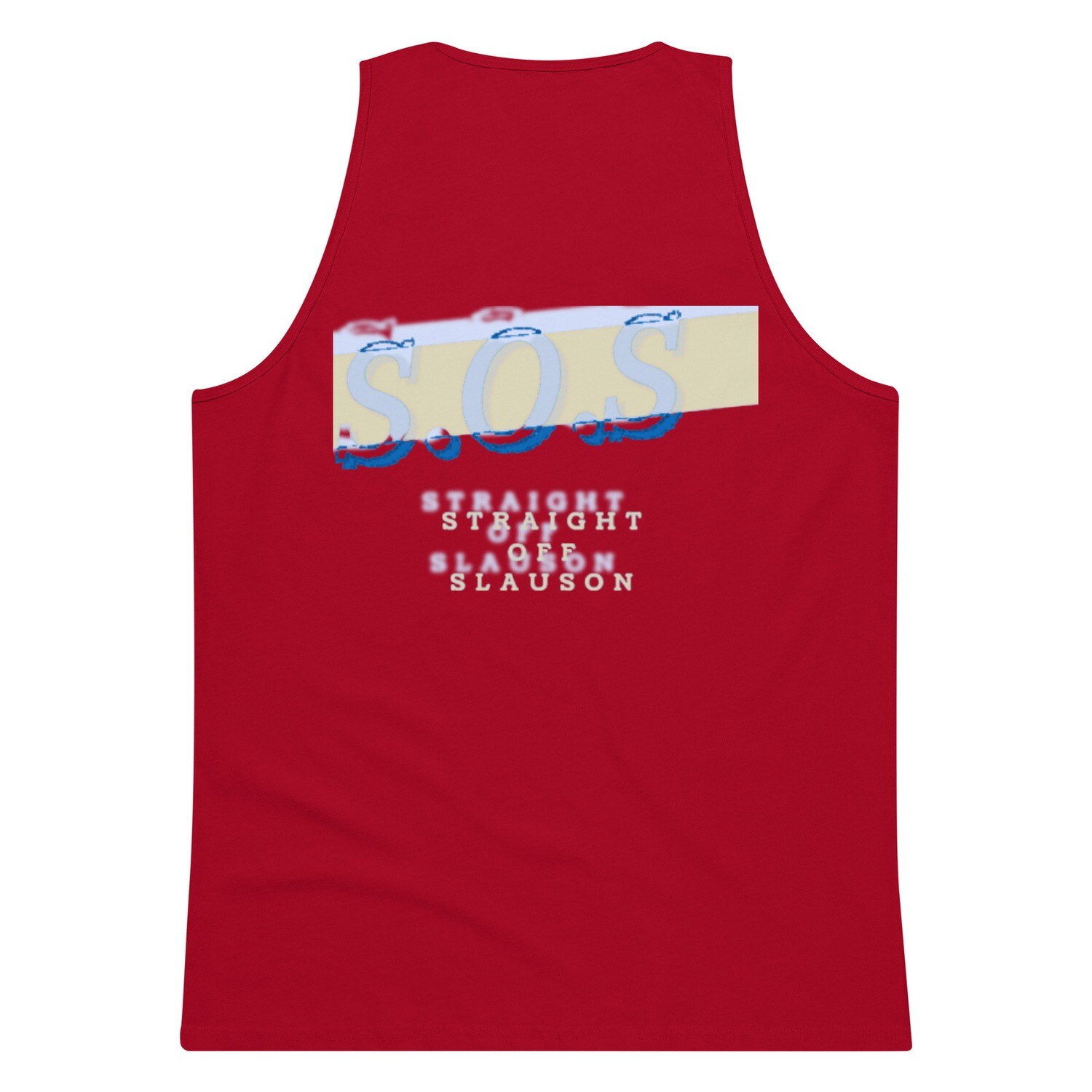 S.O.S Men’s premium tank top
