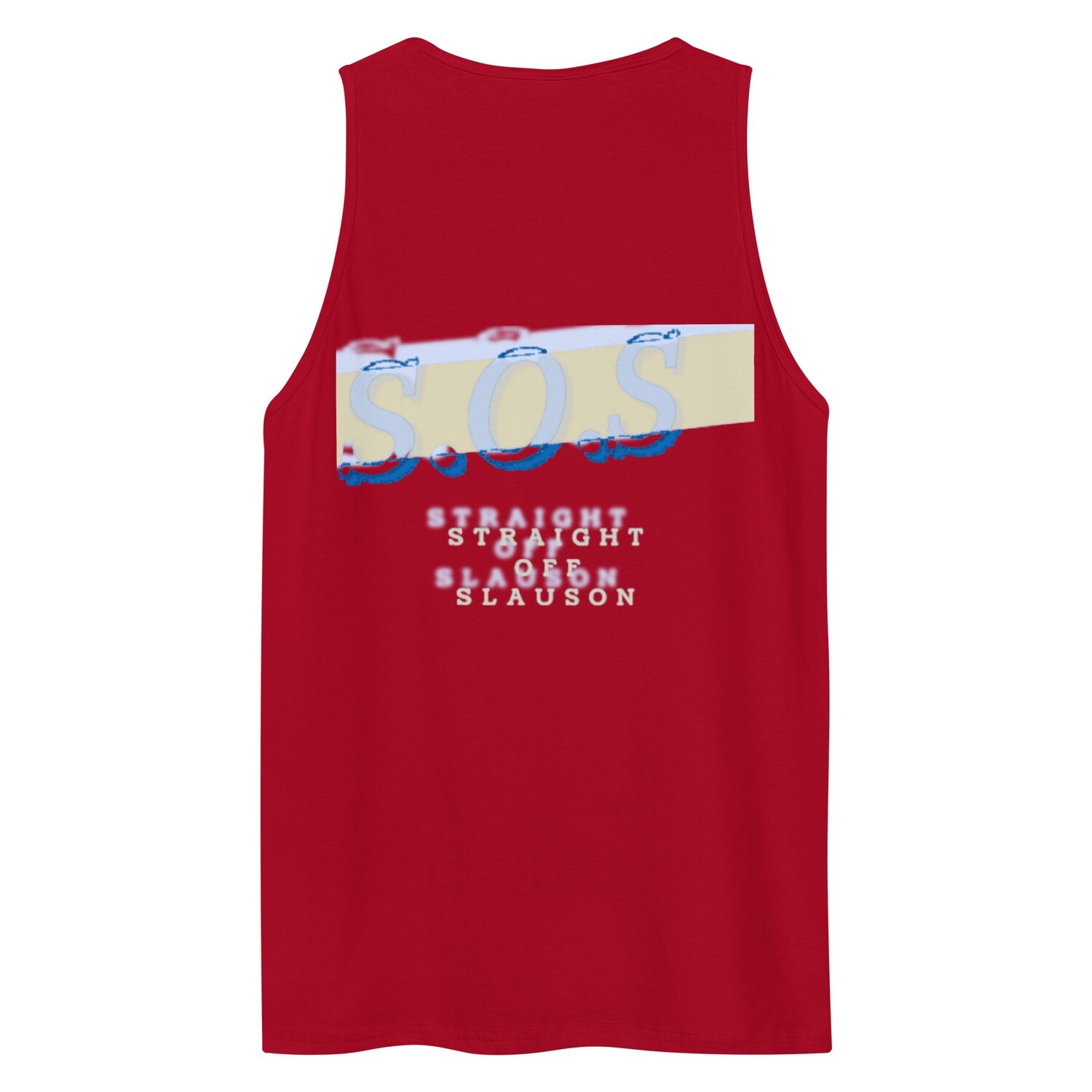 S.O.S Men’s premium tank top