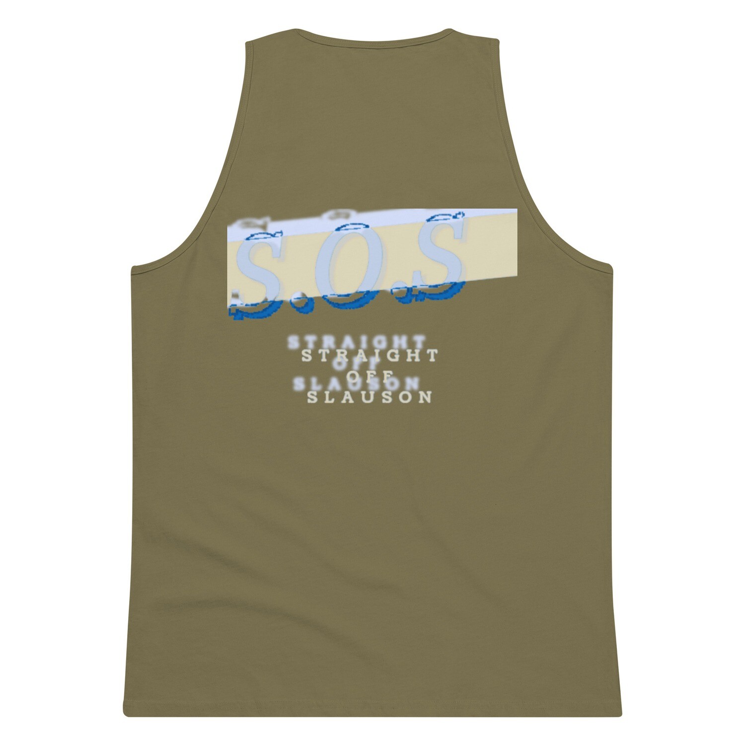 S.O.S Men’s premium tank top