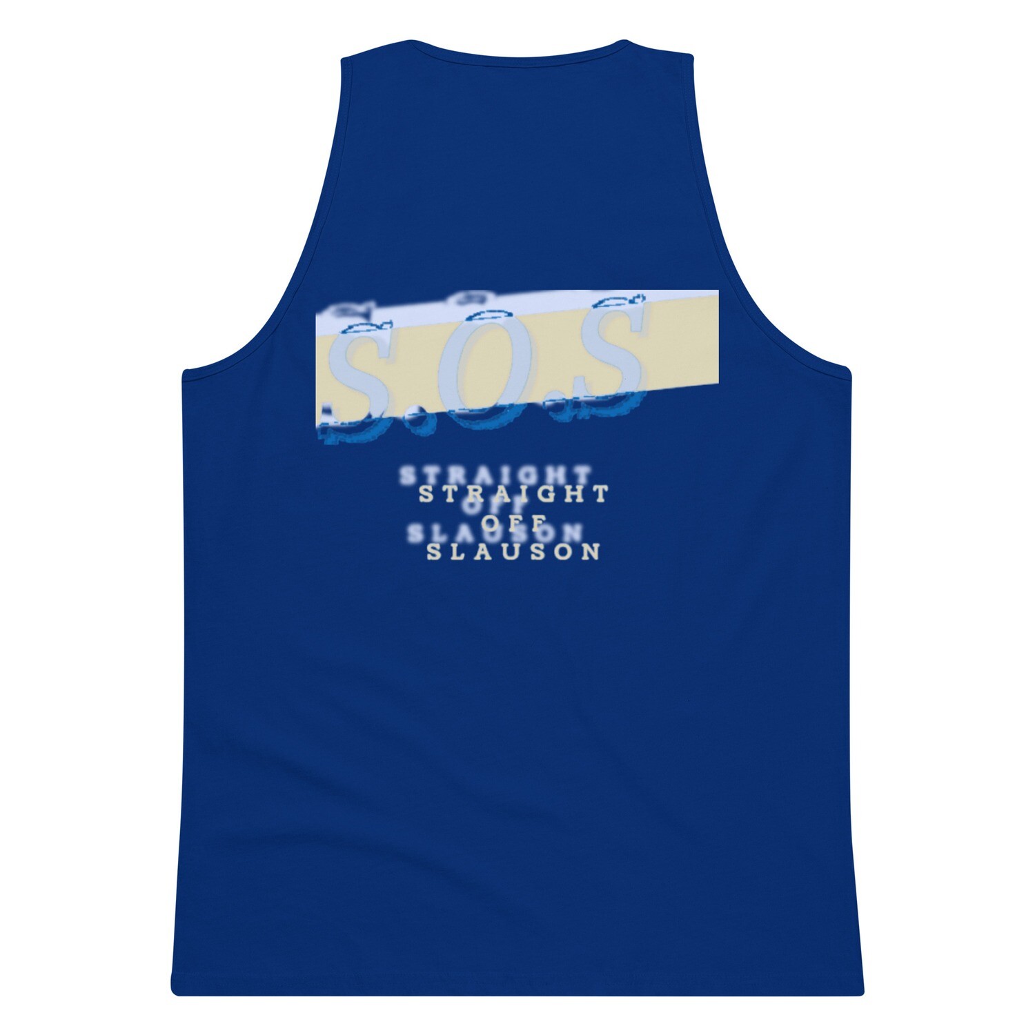 S.O.S Men’s premium tank top