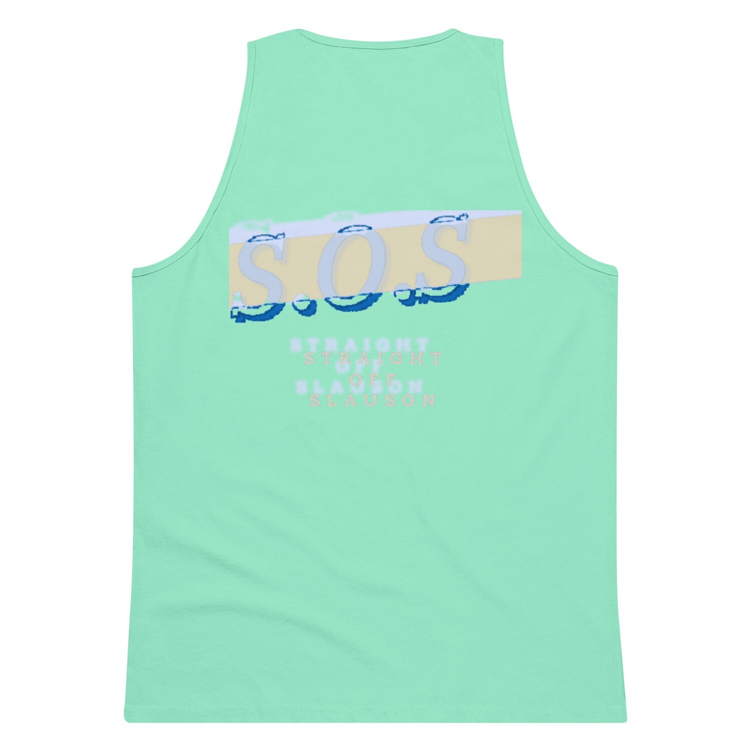 S.O.S Men’s premium tank top