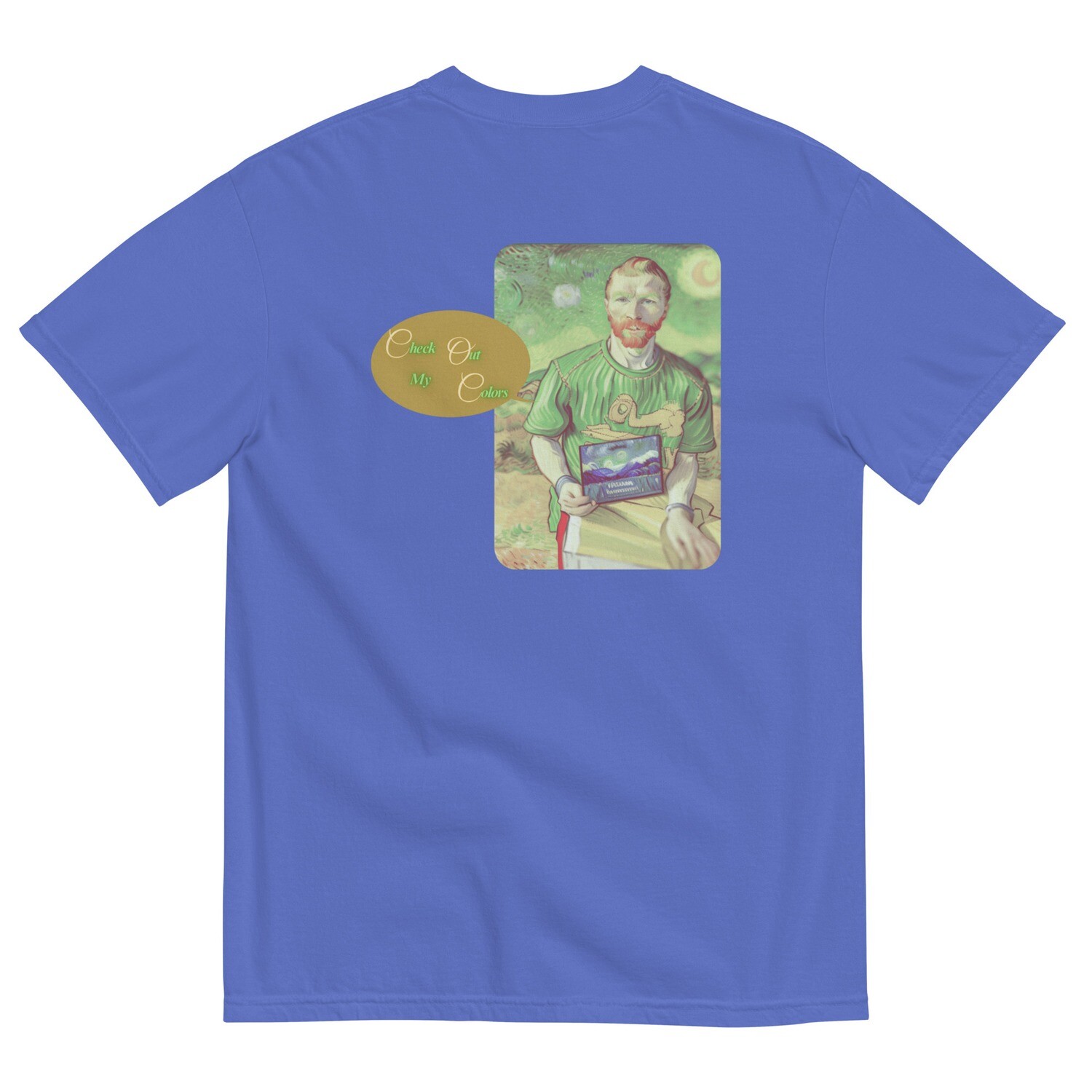 Check Out My Colors garment-dyed heavyweight t-shirt