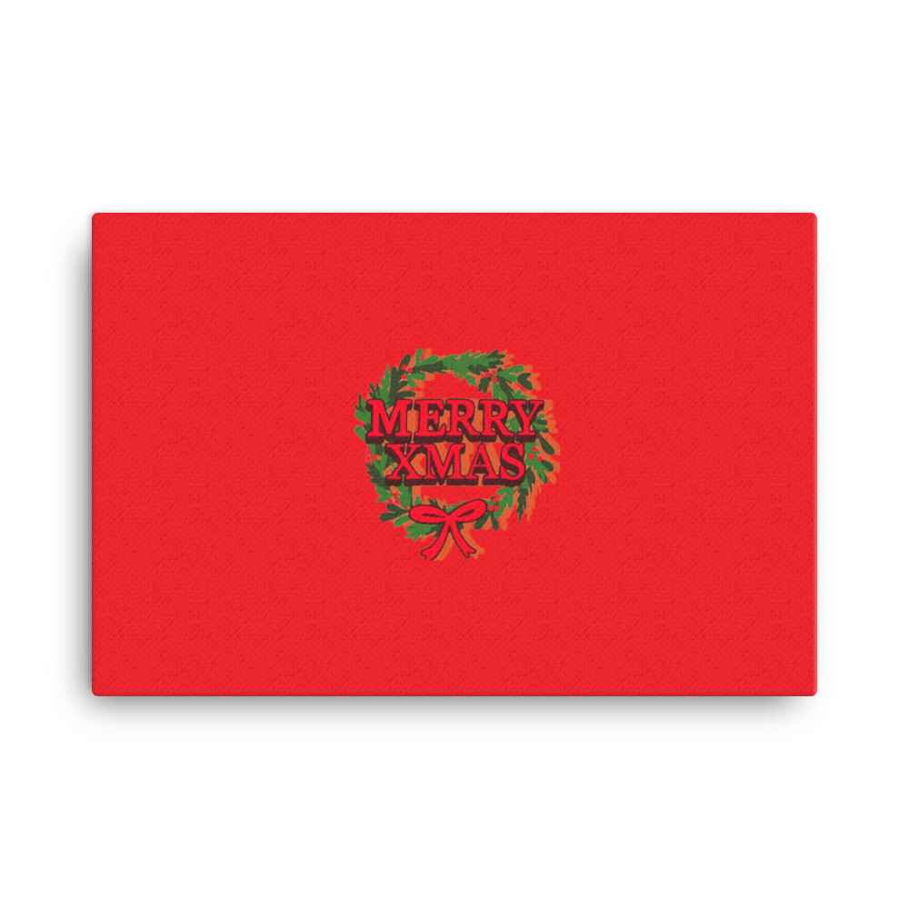 Merry Xmas Canvas