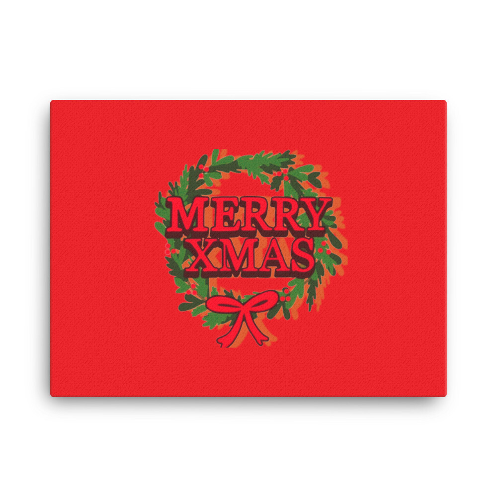 Merry Xmas Canvas