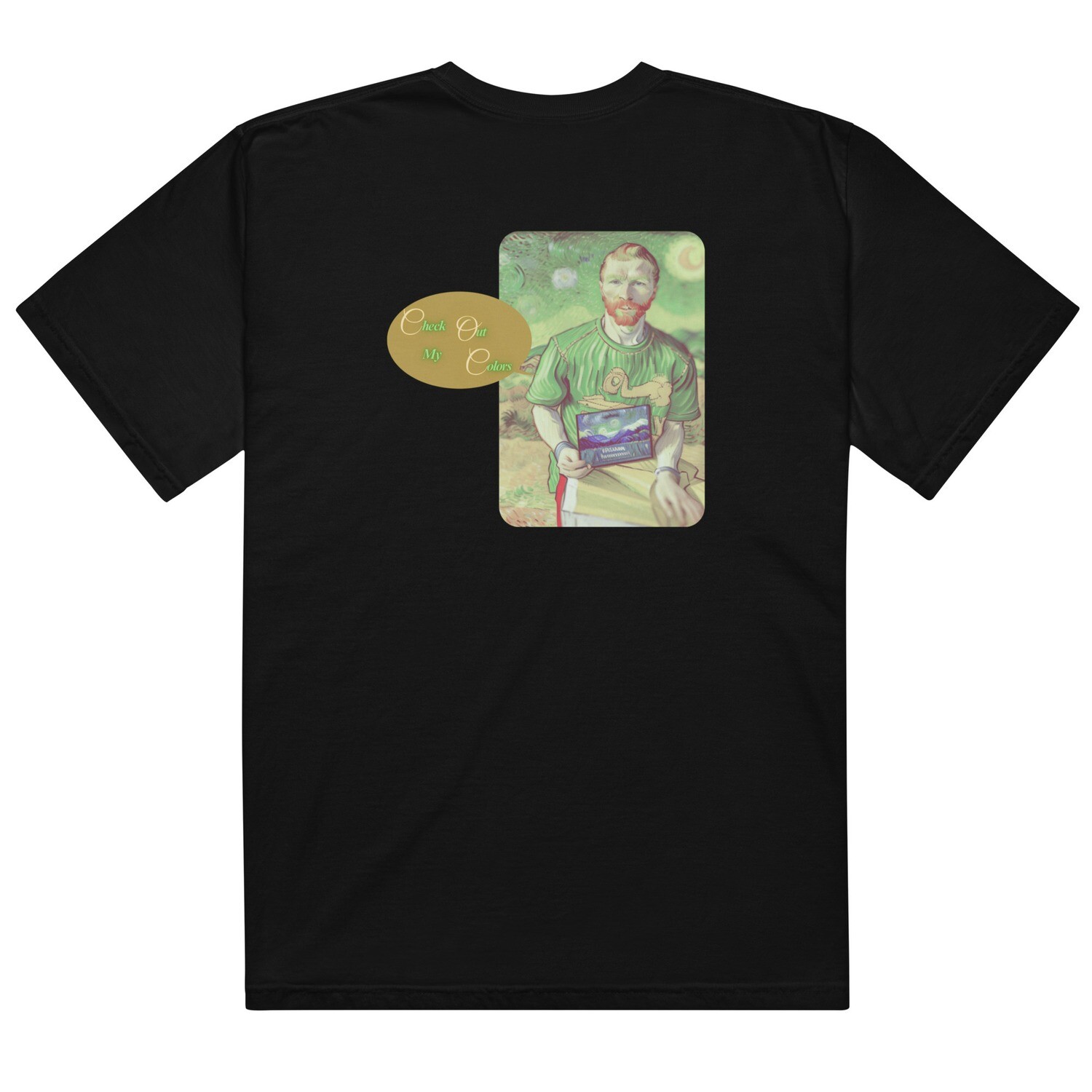 Check Out My Colors garment-dyed heavyweight t-shirt