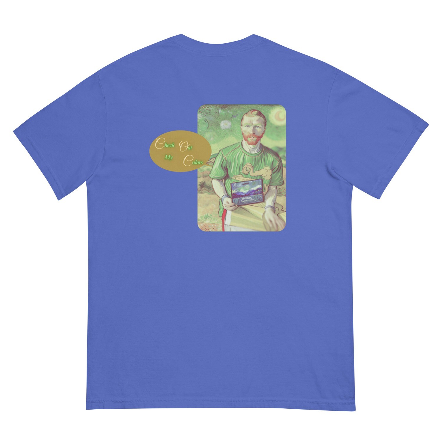 Check Out My Colors garment-dyed heavyweight t-shirt