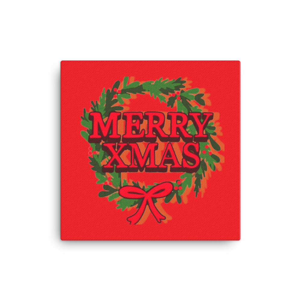 Merry Xmas Canvas