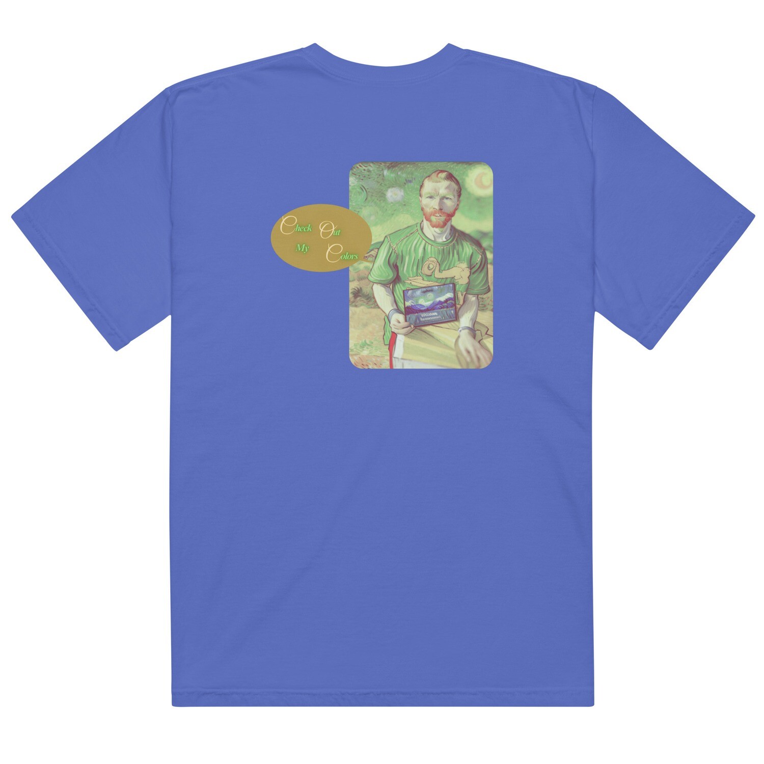 Check Out My Colors garment-dyed heavyweight t-shirt