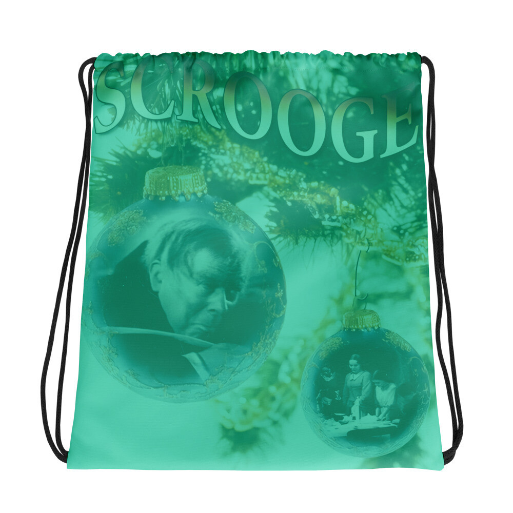 Scrooge Drawstring bag