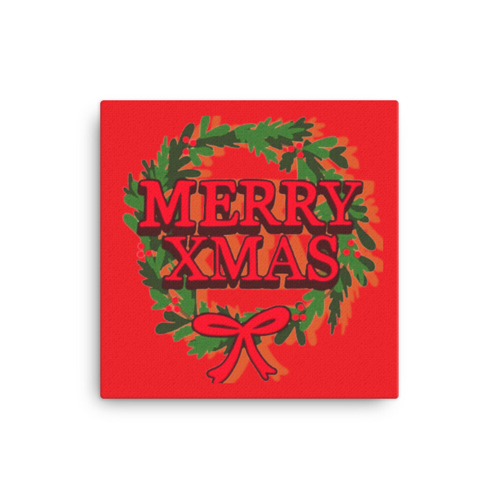 Merry Xmas Canvas