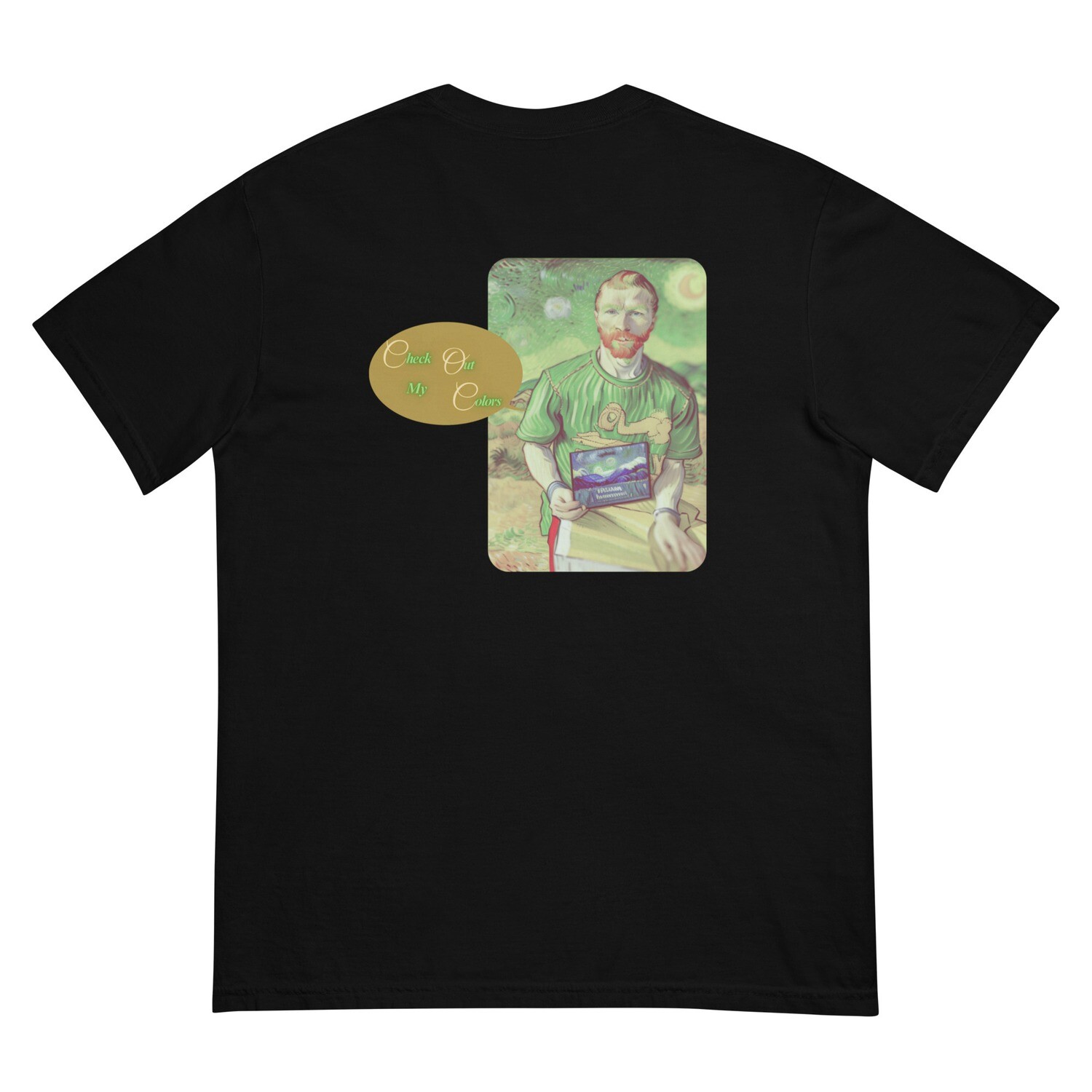 Check Out My Colors garment-dyed heavyweight t-shirt