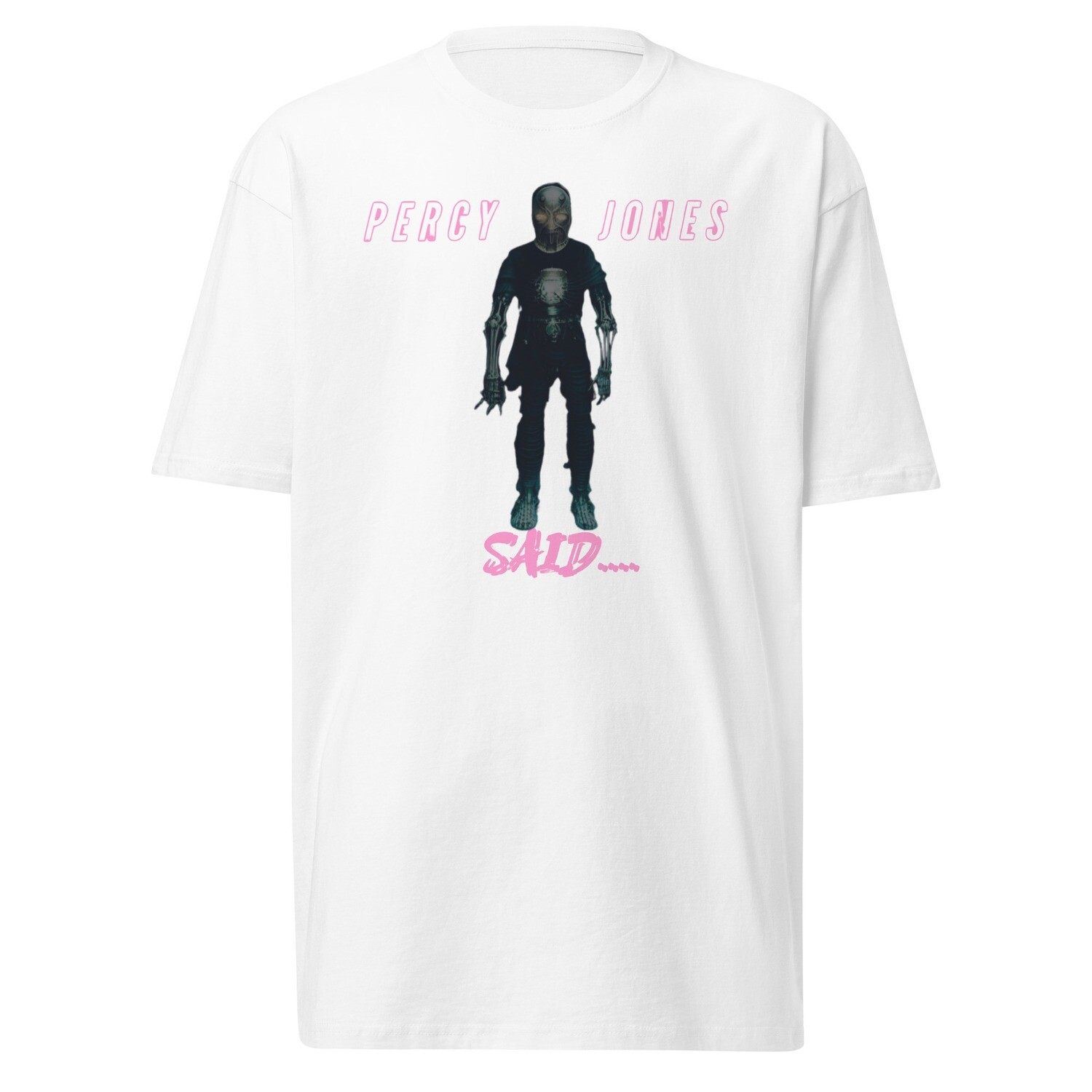 Percy Jones Said premium heavyweight tee
