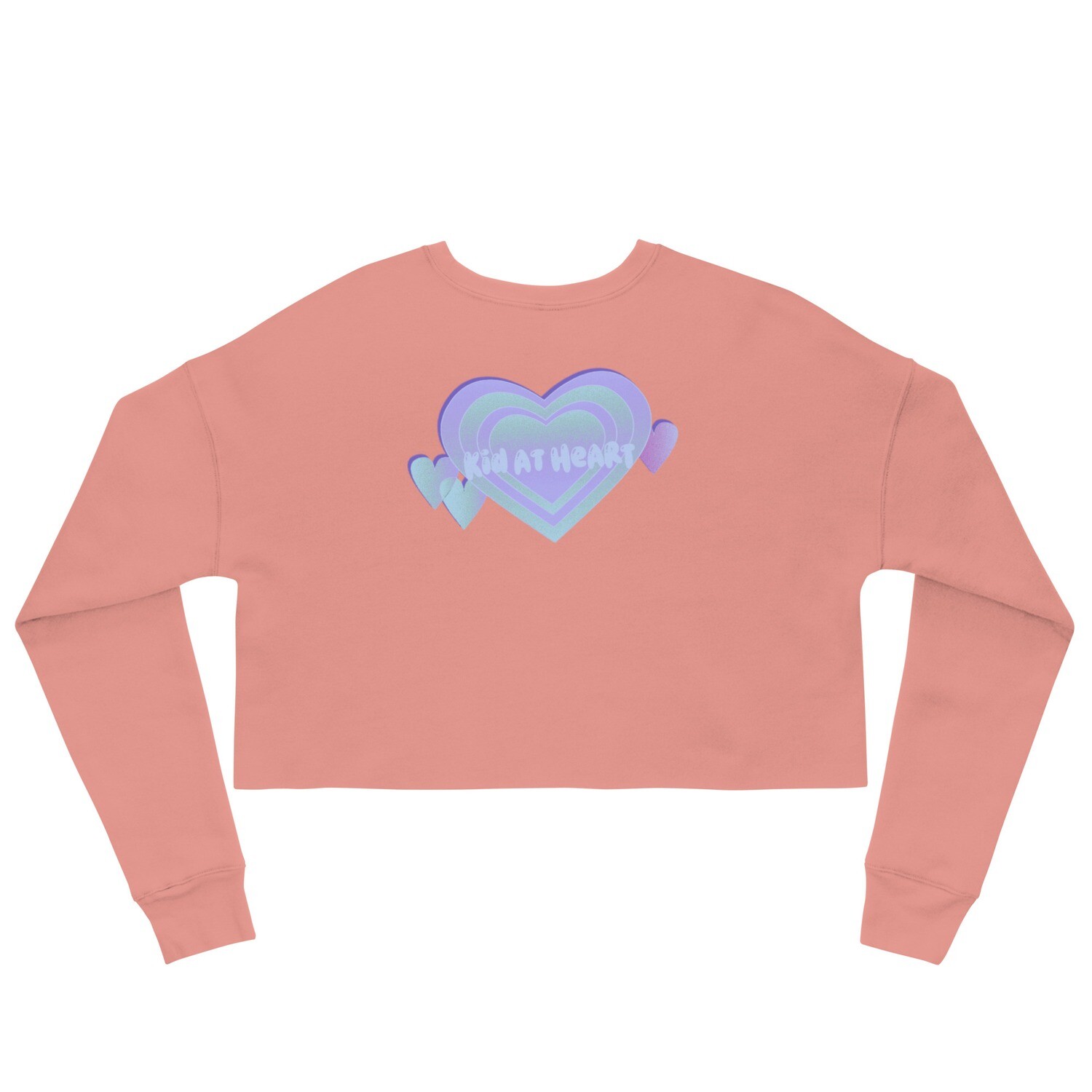 Kid At HeArt Crop Sweatshirt