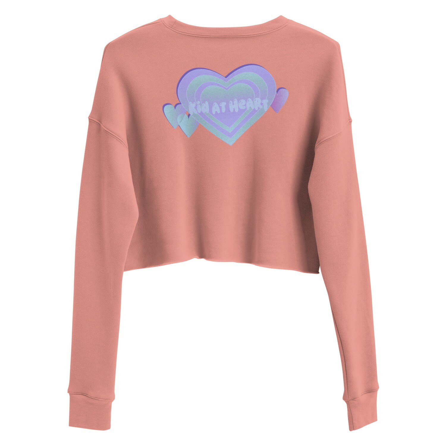 Kid At HeArt Crop Sweatshirt