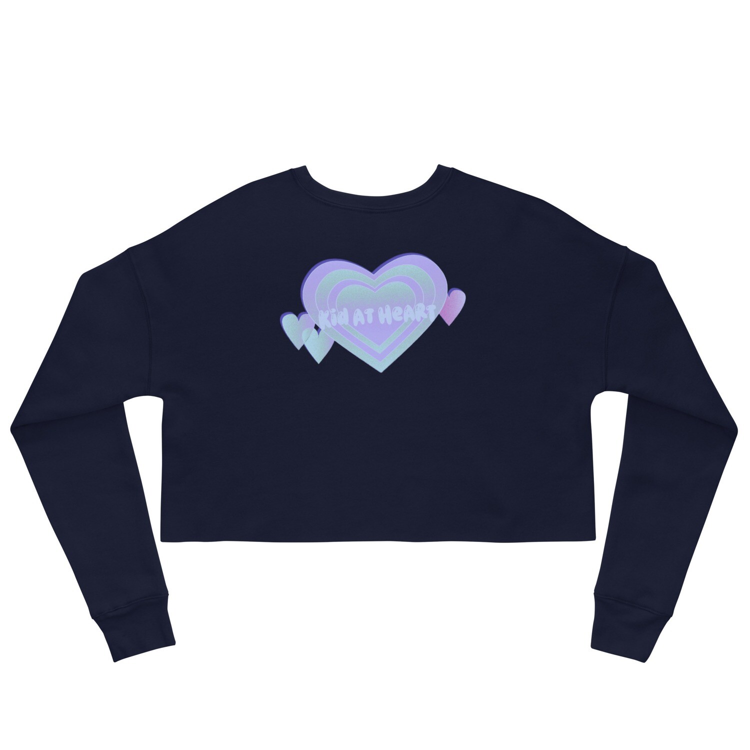 Kid At HeArt Crop Sweatshirt