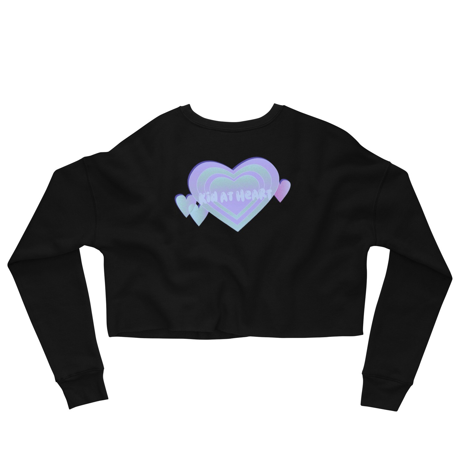 Kid At HeArt Crop Sweatshirt