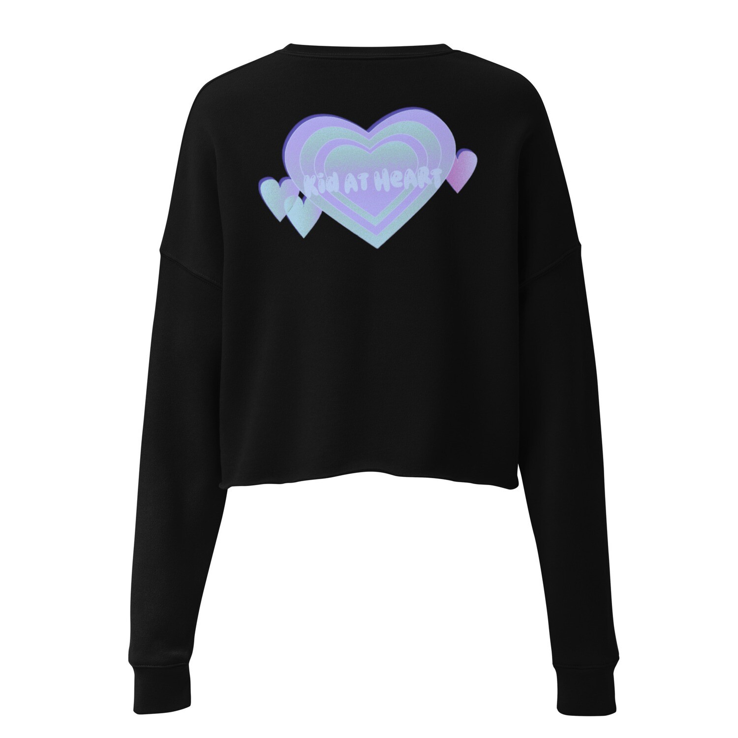 Kid At HeArt Crop Sweatshirt