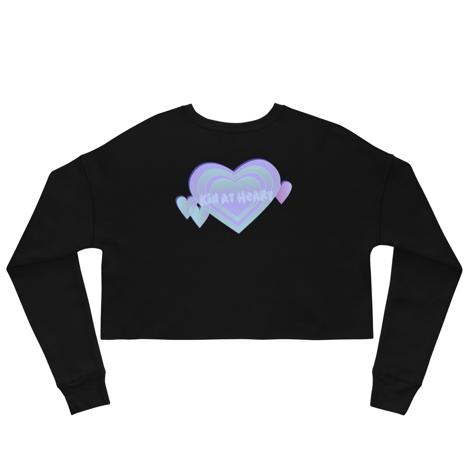 Kid At HeArt Crop Sweatshirt
