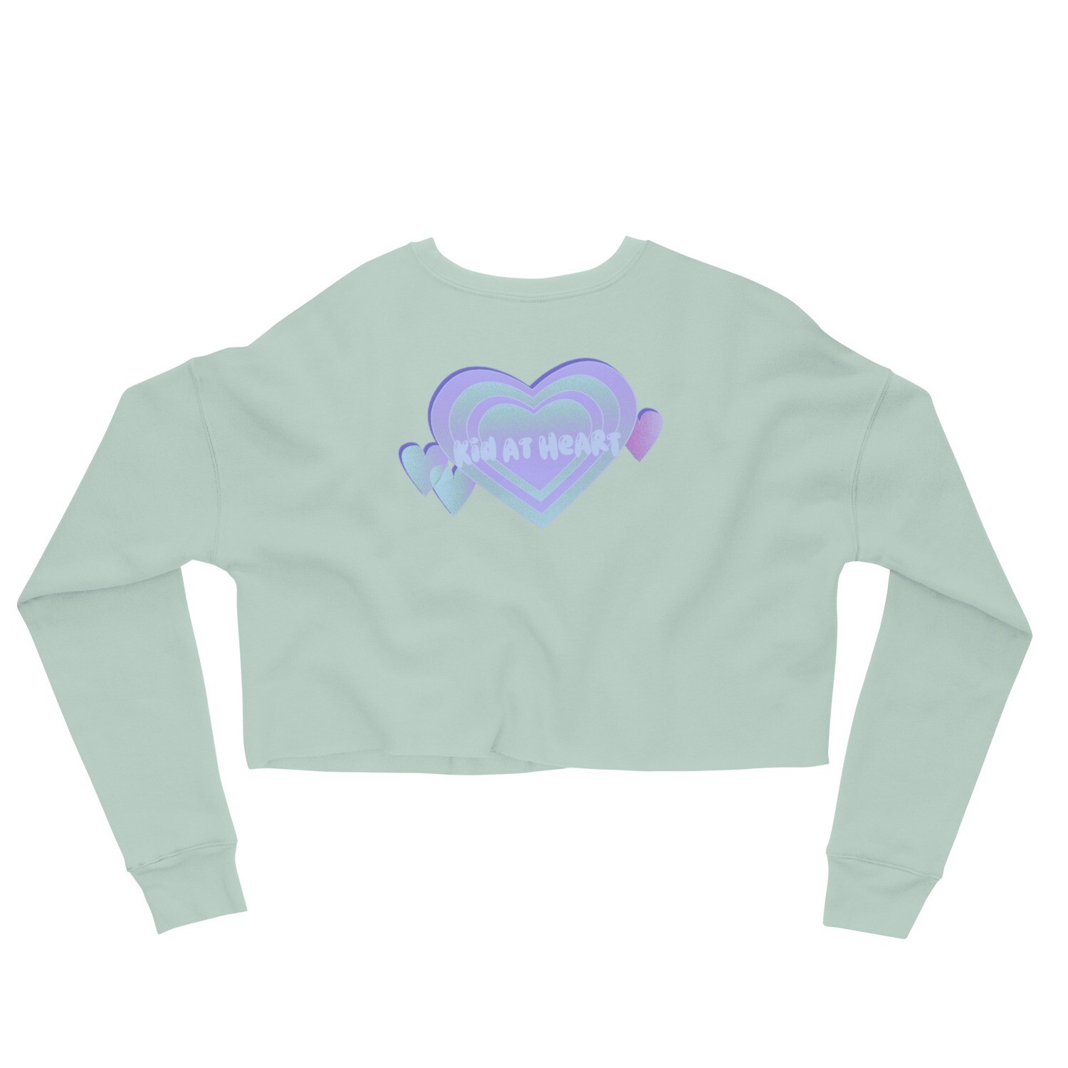 Kid At HeArt Crop Sweatshirt