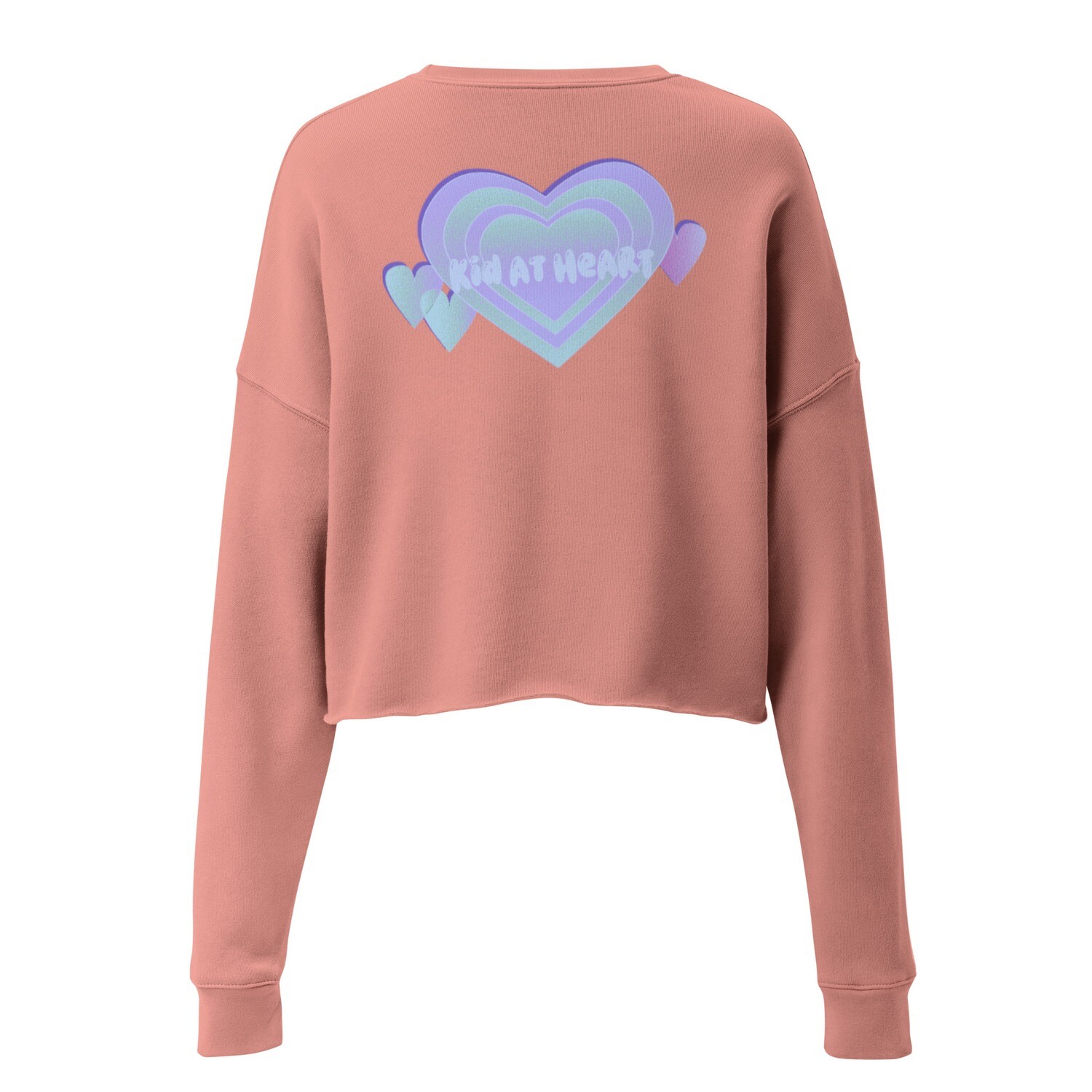 Kid At HeArt Crop Sweatshirt