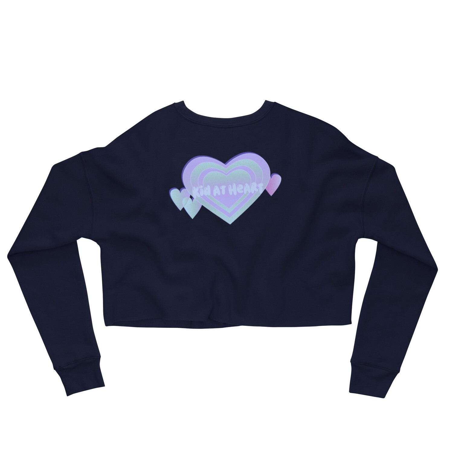 Kid At HeArt Crop Sweatshirt