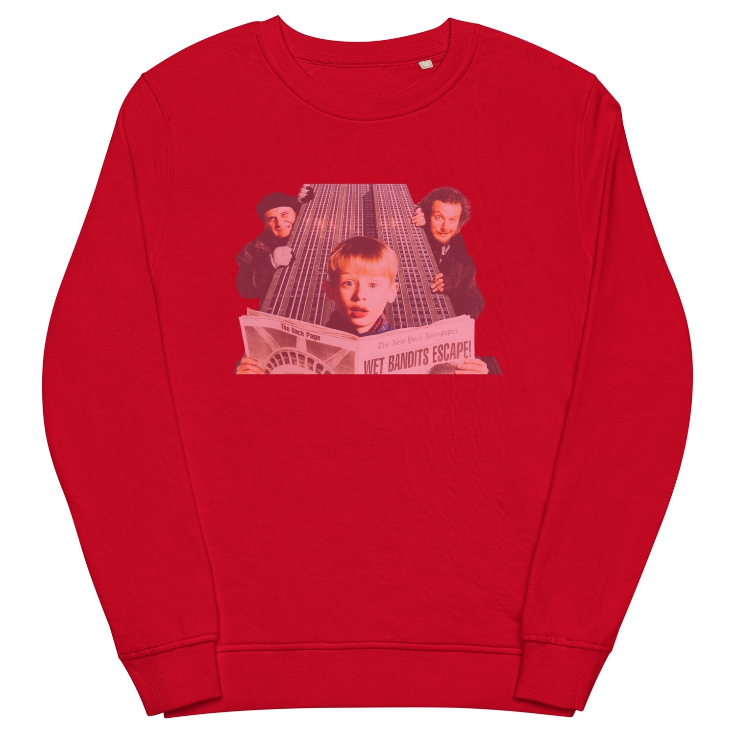 Home Alone organic sweatshirt