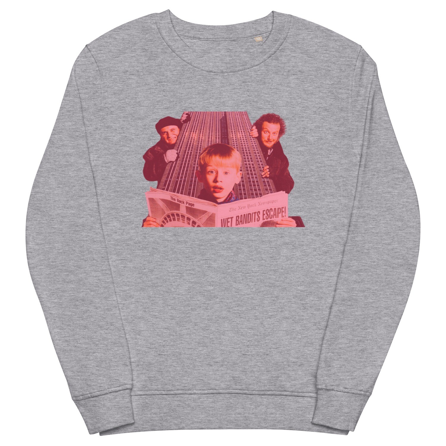 Home Alone organic sweatshirt