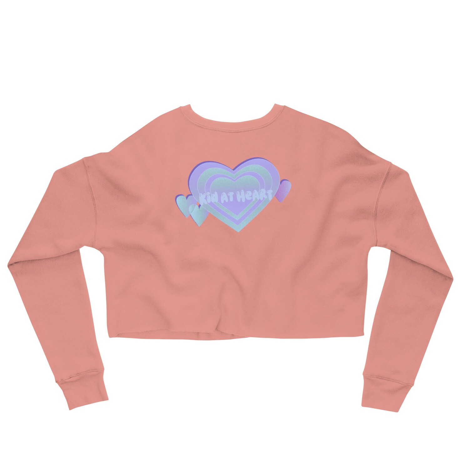 Kid At HeArt Crop Sweatshirt